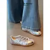 Zapatillas Ballet Mary Jane de Cuero Genuino Suave Ran Ge, Estilo Funcional Satén, Correa Cruzada para Mujer