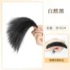 Almofada para volumizar cabelo de seda de milho, acessório de cabelo em acrílico, adiciona volume ao topo da cabeça, almofada invisível sem costura para volumizar cabelo