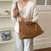 Bolsa tote grande de capacidad, casual y simple para mujer, nuevo modelo 2026 otoño e invierno, versátil para ir al trabajo, de hombro y para llevar debajo del brazo