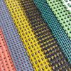 Producción en masa de malla recubierta de PVC O-benceno compatible con California 65reach malla de resina por inmersión en rollo resistente al desgarro