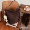 Bolsa de Ombro Fashion para o Dia a Dia com Alça Larga e Grande Capacidade para Mulheres, Novo Modelo 2026, Bolsa de Ombro Estilo Balde Casual Simples e Sofisticada
