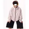 Sudadera con capucha de punto patchwork estilo americano, línea Hasselblad, para hombre, marca retro moderna, ropa exterior para pareja, holgada, casual, sudadera con capucha versátil