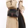 Fábrica de Origen Canguro Barney Moda Versátil Simple Bolso de Hombro Cruzado para Mujer Clásico Retro Venta al por Mayor Dropshipping