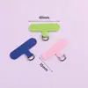 Cordón para Teléfono Almohadilla para Teléfono Clip de Tela Adhesivo Accesorio DIY Funda de Teléfono Desmontable Anti-Pérdida Pegatina