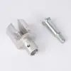 Procesamiento de piezas no estándar aluminio cobre acero al carbono marco de puerta bisagra procesamiento de precisión CNC acero al carbono acero inoxidable piezas no estándar