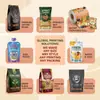 Producción de bolsas de embalaje verticales de PET con lámina de aluminio, de grado alimenticio y autosellables, adecuadas para snacks, alimento para mascotas y leche
