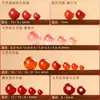 Cuentas Sueltas de Ágata Roja del Sur Natural para Hacer Pulseras y Collares DIY, Cuentas Redondas de Ágata Roja del Sur con Cuerpo Completo al por Mayor