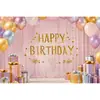 Telón de fondo de cumpleaños más vendido de Temu transfronterizo, decoraciones de globos, arreglos de regalos, decoraciones para fiestas y ambiente del hogar
