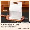 Bolsa de Empaque Crujiente de Copo de Nieve Galletas Bolsa de Cierre Zip de Mano Dulces Botanas Sellada Auto-parante Transparente Hogar Horneado