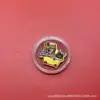 Popular Serie Bubble Mart Oro Puro 999 Pegatinas para Teléfono Móvil para Colección de Amigos Pequeños Regalos Concha de Agua Oro Al por Mayor