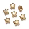 Miçangas Espaçadoras Ccb Flor Coração Dupla Face Coroa de Flores Estrela Miçangas Espaçadoras Miçangas Soltas Acessórios Artesanais DIY Atacado