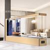 Acuario Estilo Pantalla para Sala de Estar, Grande de Pie, Cristal Ultra Transparente, No Requiere Cambio de Agua, Acuario Inteligente con Partición, Nuevo Modelo 2026