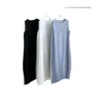 Vestido Miyake con Textura de Alta Calidad, Vestido Plisado, Sin Mangas, Corte Holgado, Adelgazante, Adecuado para Citas y Vacaciones, Falda Irregular