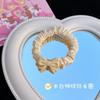 Queso Queso Anillo para el Cabello Cuerda para el Cabello Corazón de Niña Estudiante Chica Suave Lazo Anillo para el Cabello Intestino Delgado Cuerda para el Cabello de Dibujos Animados Amor Diadema