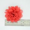 Venta Caliente de Aliexpress Flor de Cabeza de Gasa de 7 cm Flores de Tela Accesorios para el Cabello de Niños DIY Accesorios para el Cabello Zapatos Sombreros Ropa Accesorios de Flores