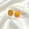 Retenção de Cor Alta Método Antigo Areia Dourada Diamante Incrustado em Ouro Contas Espaçadoras com Contas Pingente Solto DIY Manual Pulseira Pingente de Franja Acessórios