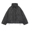 Comercio Exterior Transfronterizo Amazon Wholesale Ropa Europea y Americana Invierno Holgada Cuello Alto Bolsillo Chaqueta Algodón Ropa de Abrigo