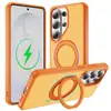 Funda de teléfono con diseño de pivote transfronterizo, tacto de piel y resistente a caídas, soporte de 360 grados, adecuada para teléfonos Samsung, juego 2 en 1, para el teléfono S26U