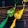 Pequeños Regalos Decorativos del Festival del Bote del Dragón, Colgantes de Bolsitas de Calabaza, Adornos Colgantes para Dormitorio y Coche, Bolsas de la Suerte, Bolsitas de Armario Estilo Chino Retro