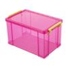 Caja de Almacenamiento Transparente Habitación Escritorio Misceláneo Información Papelería Cesta de Almacenamiento Caja Organizadora de Plástico con Tapa Caja de Clasificación para Dormitorio