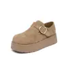 Zapatos Mula de Suela Gruesa de Cobertura Total Augushiden para Mujer, Nuevos de Otoño 2026, Zapatos Slip-On Vintage de Suela Suave Que No Cansan Tus Pies