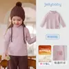 Ropa interior de cuello alto para niñas jellybaby, top cálido de otoño para niños, ropa de bebé, camiseta de manga larga para niños