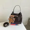 Bolsas Nuevas Otoño e Invierno para Mujer Bolso de Mano con Patrón de Lichi Bolso de Hombro Único para el Trabajo Bolso Cruzado Bolso de Moda para Mujer Nuevo Estilo Tendencia