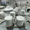 Banqueta Pedestal Redonda UHPC Assento Externo para Lojas de Chá Banqueta de Terrazzo Banqueta de Piso de Cimento Pré-fabricada Em Estoque Customização em Lote