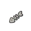 Nuevo juego de pinzas para el pelo de gato y espina de pescado, versátil para flequillo y mechones laterales, accesorio divertido de dibujos animados para el cabello para mujeres, estilo nicho
