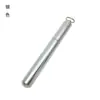 Spot al por mayor conjunto de cilindros de almacenamiento metálicos de aleación de aluminio de fondo redondo embalaje de pajita telescópica de acero inoxidable carcasa de lata de aluminio