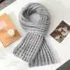 Bufanda de Cuadros Vintage de Doble Cara Nueva Invierno 2025 Estilo Coreano, Cálida y Moderna, Protector de Cuello Versátil