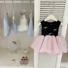 Saias Infantis, Novos Vestidos de Verão, Saias de Gaze para Crianças, Vestidos para Meninas de Um Ano, Roupas de Aniversário para Bebê, Vestidos de Princesa