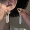 Pendientes de borla de plata con mariposa de circonita, dulces y exquisitos, estilo femenino, ligeros, de lujo, de alta gama, retro, combinables con todo.