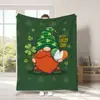 Nuevo St de Venta Caliente Transfronterizo Amazon Temu. Manta del Día de San Patricio Manta Navideña Manta de Regalo Festivo