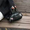 Diseño de Dachshund de Nicho Otoño/Invierno Nuevo Bolso de Bowling Simple de Alta Gama para Mujer Gran Capacidad Bolso de Mano para Viajes Diarios