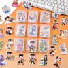 Pegatinas Pequeñas Lindas de Dibujos Animados Edición Q Regalo para Niños Pegatinas Creativas Pegatinas de Papel para Jardín de Infantes Escritorio Refrigerador