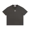 Camiseta de Manga Corta Yidao Vintage 2026 Verano Nueva con Estampado de Letras y Slogan para Hombre, Top Fresco Holgado de Media Manga Estilo Americano