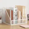 Suporte de documentos espessado, porta-arquivos de papel A4 para escritório, caixa de armazenamento de documentos, estante, suporte de mesa para livros