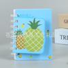 Cuaderno de Espiral Pequeño para Estudiante Cubierta Logotipo Personalizado A7 Diario A6A5/B5A4 Papel Kraft Dibujo Animado Lindo