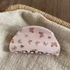 Pinza de tiburón extragrande con un toque de alta gama, pinza para el cabello exquisita y robusta para la parte posterior de la cabeza, adecuada para cabello grueso