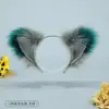 Diademas de Peluche Orejas de Gato Hechas para Cruce de Fronteras, Disfraces de Fiesta, Accesorios para Actuaciones, Accesorios para el Cabello de Orejas de Zorro para Halloween