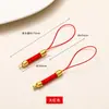 Lanyard Tejido de Mazorca de Maíz Colgante Accesorio Cierre de Pagoda Joyería Hecha a Mano DIY Colgante Lanyard para Teléfono Fabricante Venta Directa