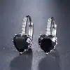 Aretes de Zirconia Corazón para Mujer Temperamento Coreano Personalidad Casual Modernos Estudiantes Bosque Fresco Celebridad de Internet Fd24679717