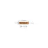 Ropa Lencería Ropa Placa de Nombre de Metal logo Placa de Letras Ovalada Rectangular Decoración Ferretería Joyería Identificación Etiqueta Colgante