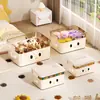 Caja de Almacenamiento Plástico Caja de Almacenamiento de Ropa con Tapa Caja de Almacenamiento tipo Bolso Extra Grande para Hogar Caja de Almacenamiento para Juguetes y Snacks