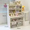 Estante de almacenamiento de escritorio con múltiples compartimentos, herramienta de organización de oficina, estantería de almacenamiento, caja de almacenamiento de cosméticos de rejilla multicapa, estante de almacenamiento