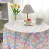 Toalha de Mesa para Barraca ins Estilo Coreano Colocação Floral Renda Fio Branco Fresca Mesa de Escritório Toalha de Mesa de Café Renda Fofa Novo Estilo