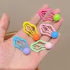 Grampo de Cabelo Nuvem para Crianças BB Clip Clip de Testa Acessório de Cabelo para Meninas, Ornamento de Cabelo para Fios Soltos, Presilha para Franja Lateral, Grampo Colorido