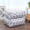 Bolsa de almacenamiento de ropa de gran capacidad, adecuada para mantas, ropa de cama, plegable, con cremallera resistente.
