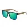 Nuevas Gafas de Sol Retro de Imitación de Bambú Transfronterizas 2025 para Hombres y Mujeres, Gafas de Sol de Moda, Gafas de Sol de Visera a la Moda
